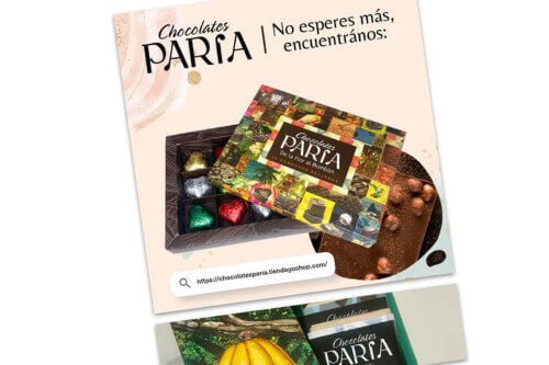 Proyecto de marketing digital para chocolates Paria