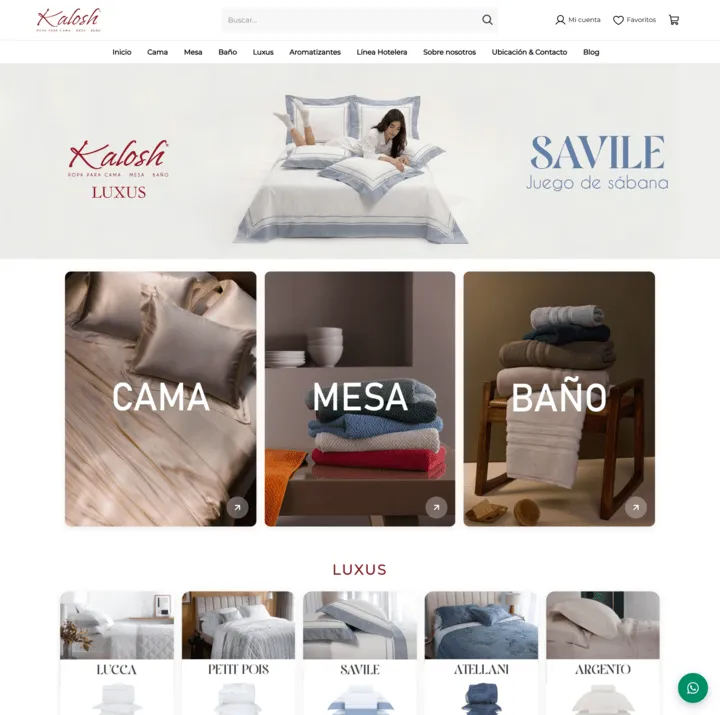 Tienda online de Kalosh